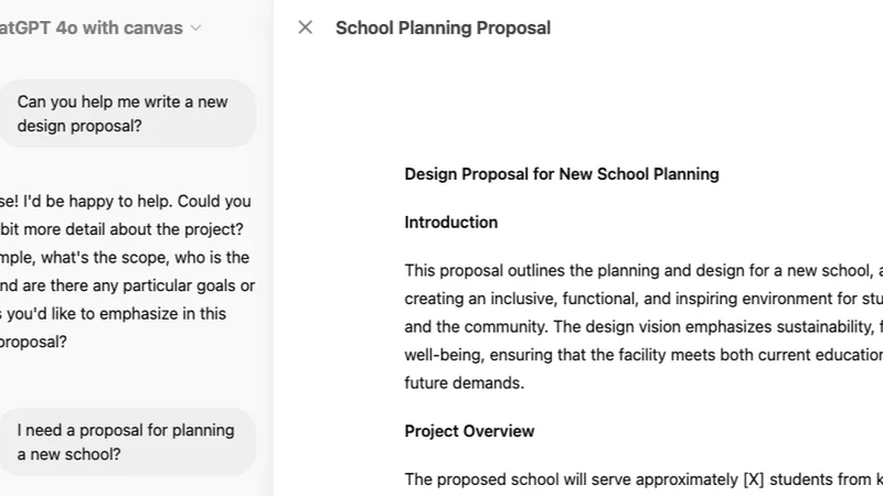 Boost Your Productivity with ChatGPT Canvas for Reports and Proposals